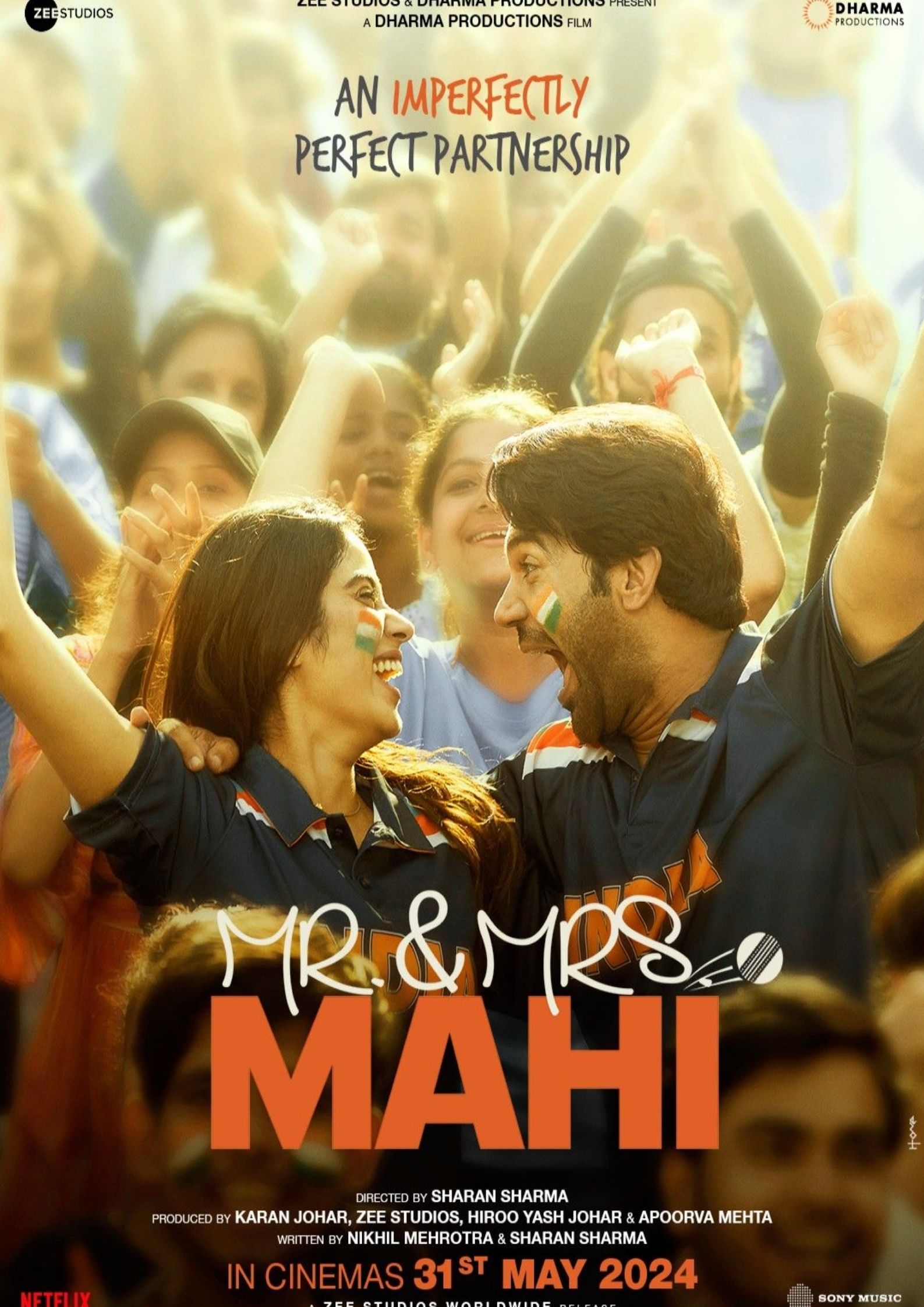 Mr. & Mrs. Mahi (2024) Hindi Full Movie Download 1080p 720p 480p