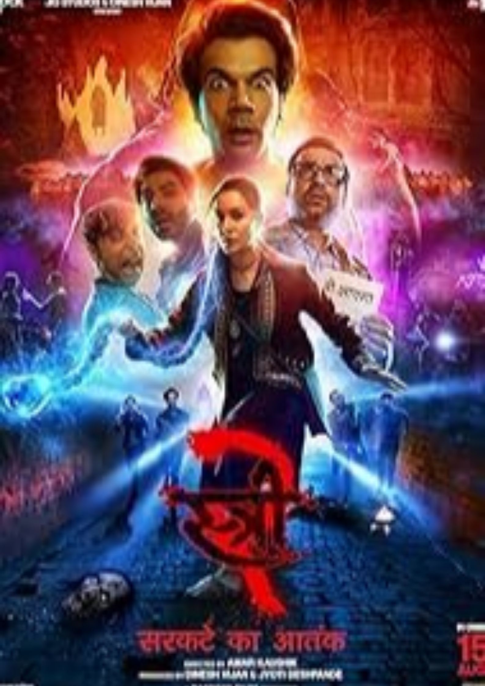 Stree 2: Sarkate Ka Aatank 2024 Hindi Movie in 480p, 720p & 1080p