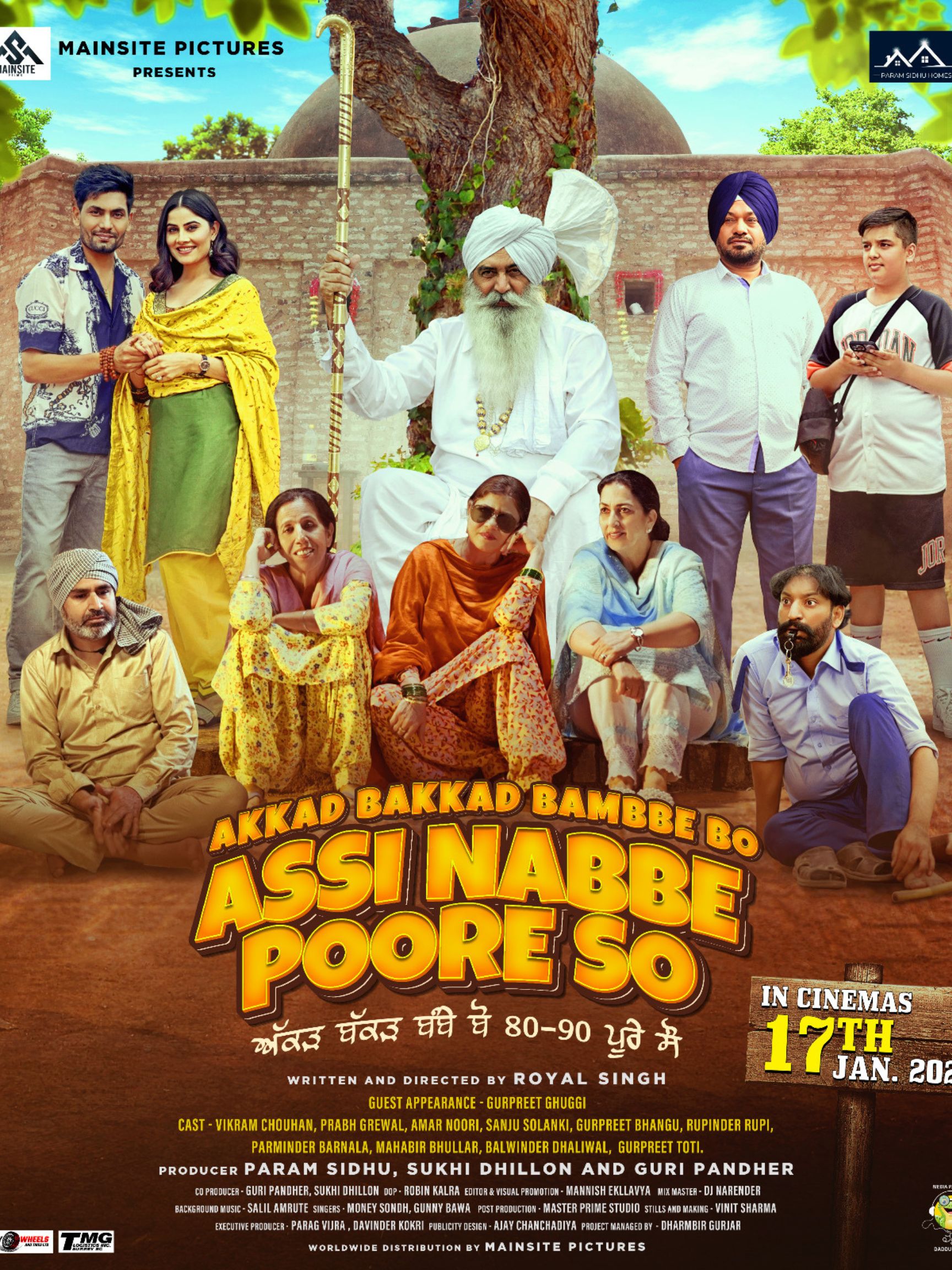Akkad Bakkad Bambee Bo Assi Nabbe Poore So (2025) Punjabi Full Movie in 480p, 720p & 1080p